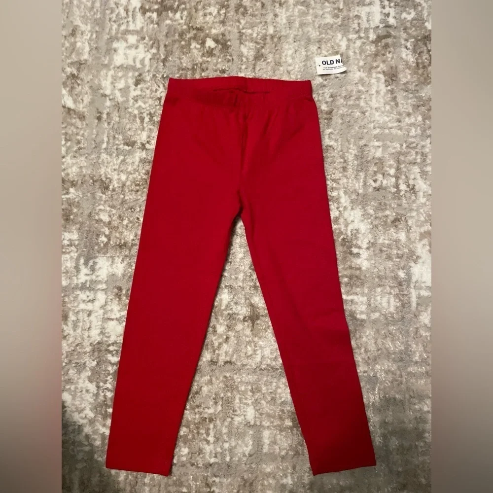 Old Navy Kids Bright Red Leggings size 4T-NWT